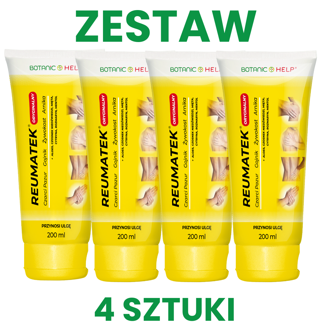 Reumatek 200ml ZESTAW 4x